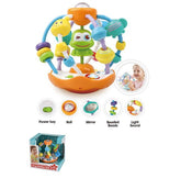 Educational plastic cute teethers ball kids professional manufacturer baby rattles toys